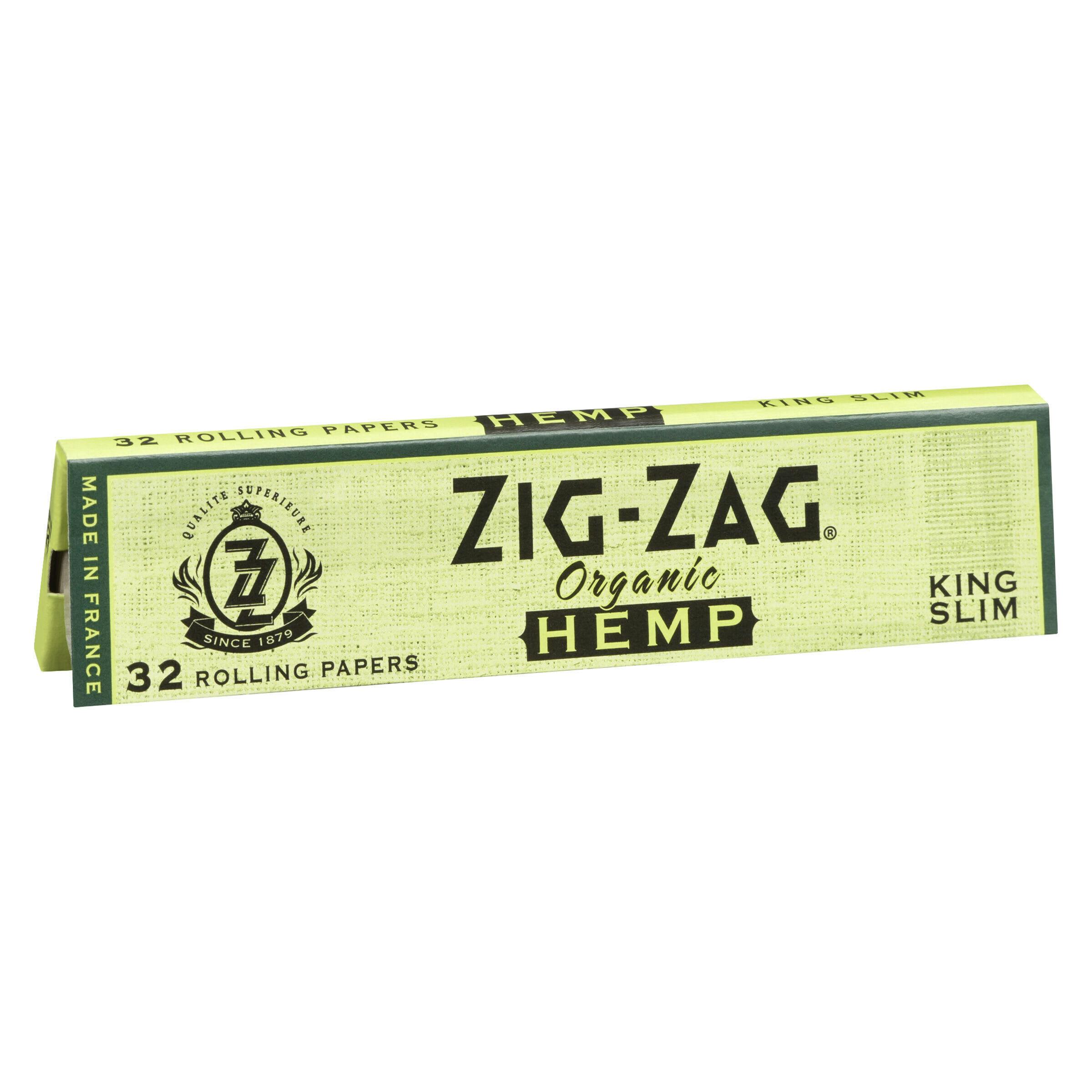 Zig Zag - Rolling Papers King Slim Rolling Papers, Cones and Filters