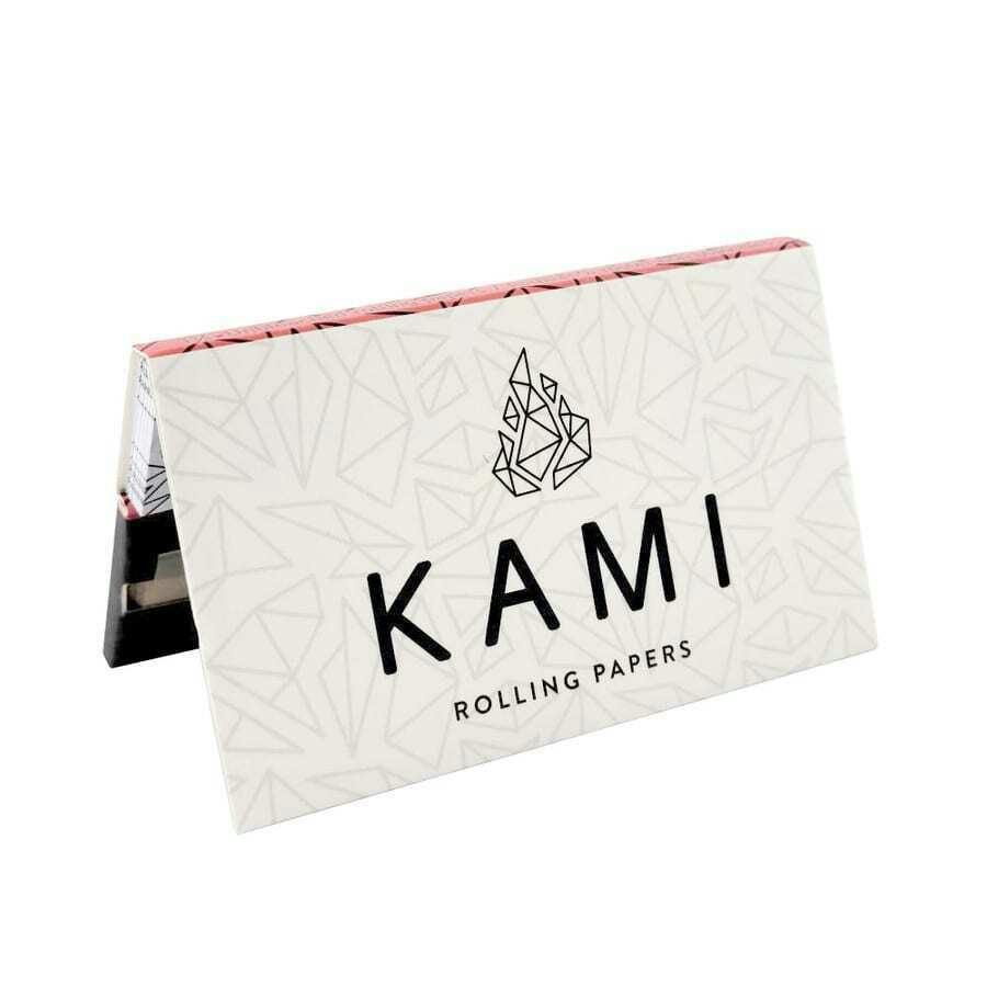BRNT Kami Unbleached Rolling Papers with Tips