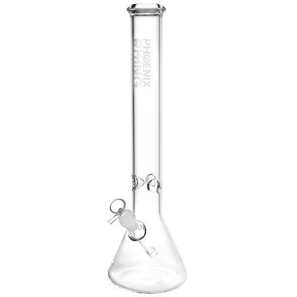 Phoenix Rising Basic Beaker Water Pipe 17" - Clear