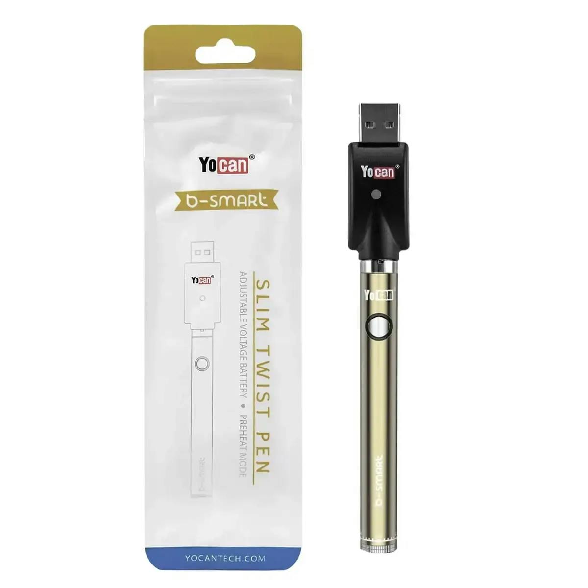 b-smart 320mAh Twist 510 Battery by Yocan - Gold