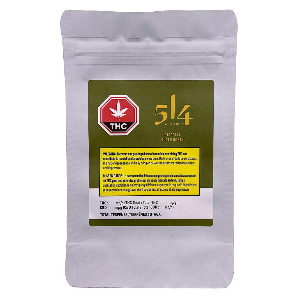 Villeray Vape - Amnesia Haze Cured Hash Rosin Vape 510 Thread Cartridges