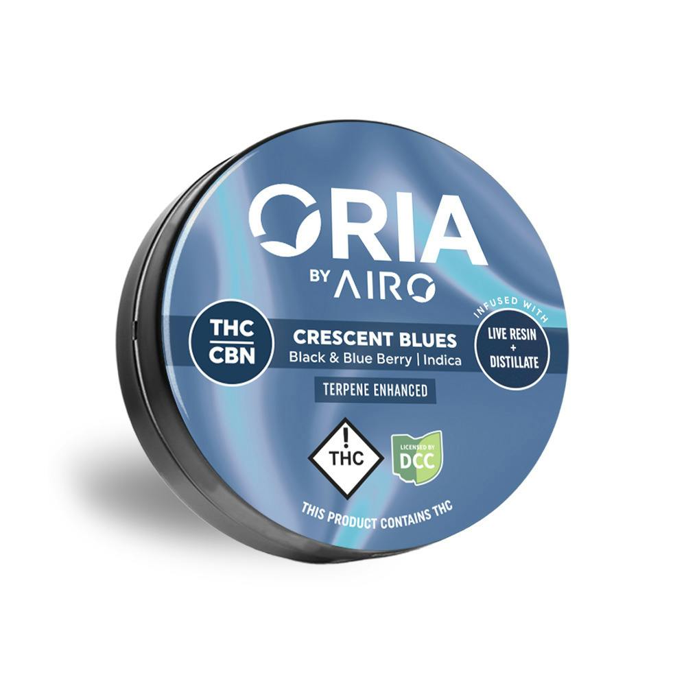 Crescent Blues (2:1) - Live Resin Gummies - 10PK - 100mg THC/50mg CBN