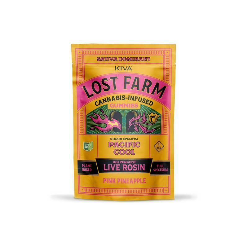 Pink Pineapple X Pacific Cool (S) - Live Rosin Gummies