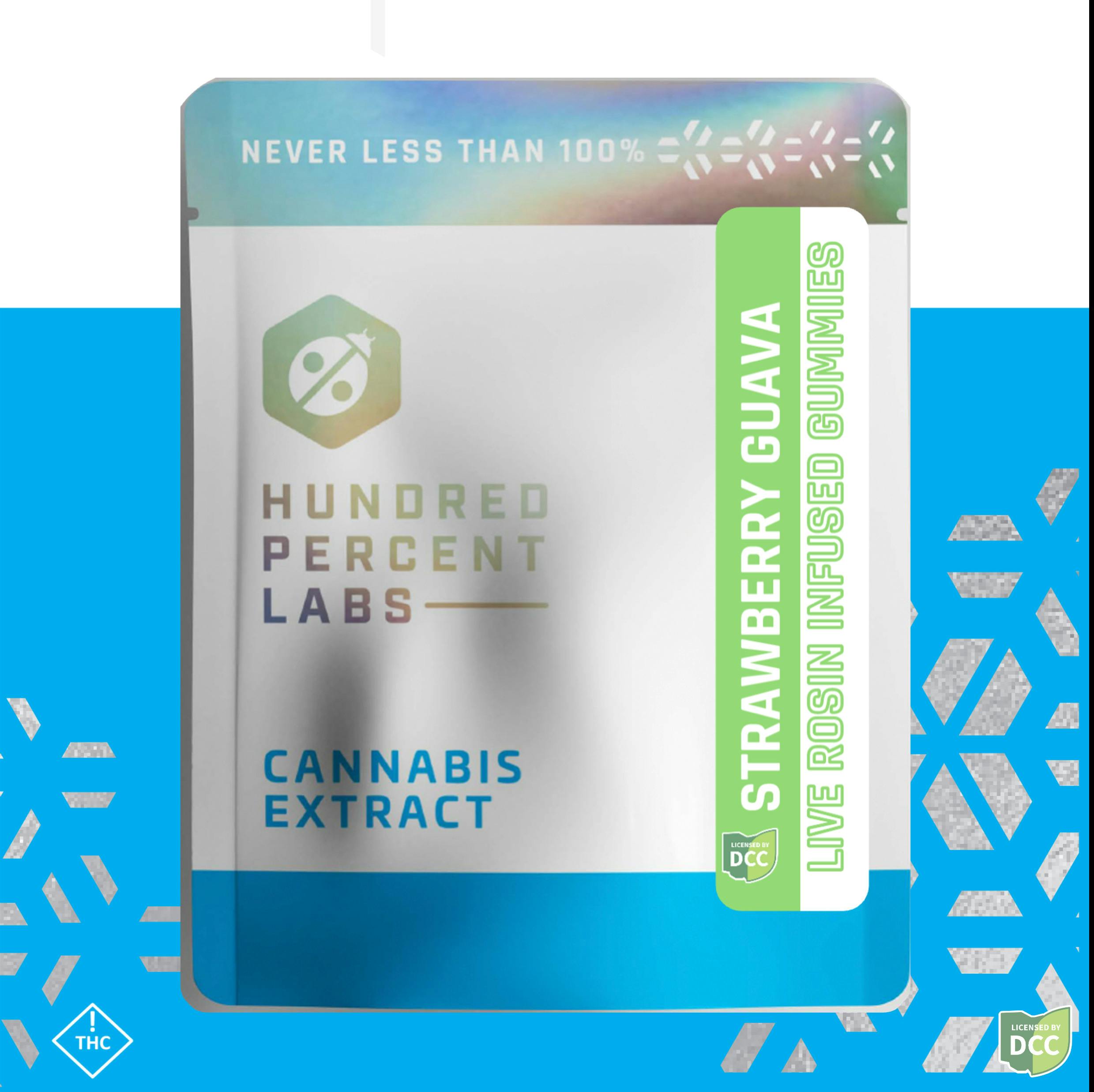 Strawberry Banana Crunch - Live Rosin Gummies - 11pk