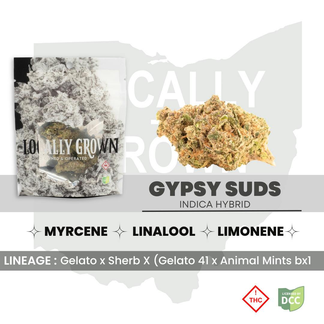Gypsy Suds (Indica) at Pure Ohio Wellness