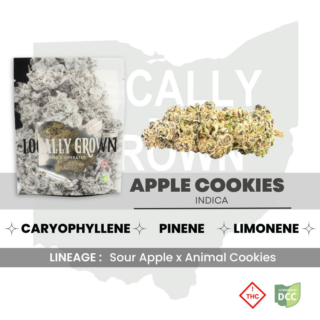 Apple Cookies (Hybrid) at Pure Ohio Wellness