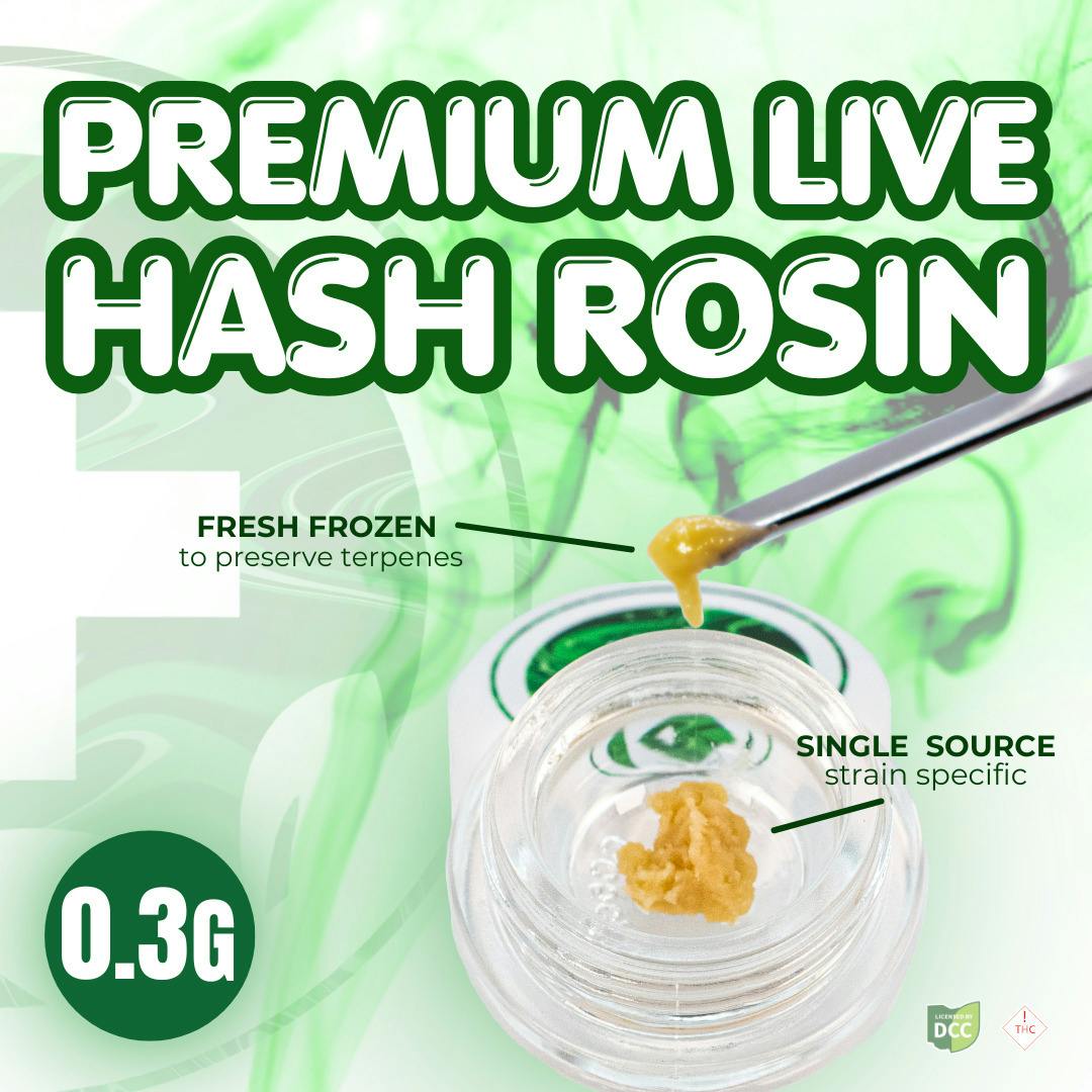 Miracle Drip (Hybrid) - Live Rosin Badder