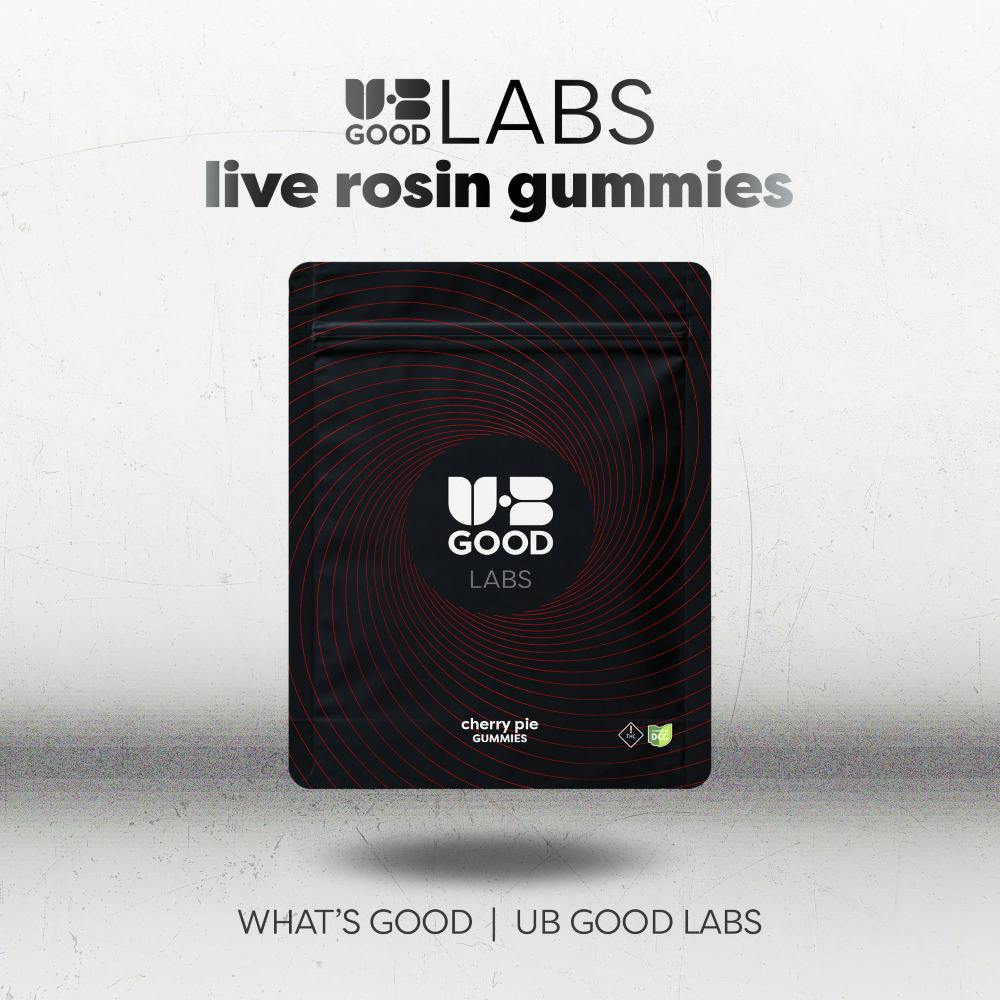 Cherry Pie - Hash Rosin Gummy - 10pk - 100mg - UBGood