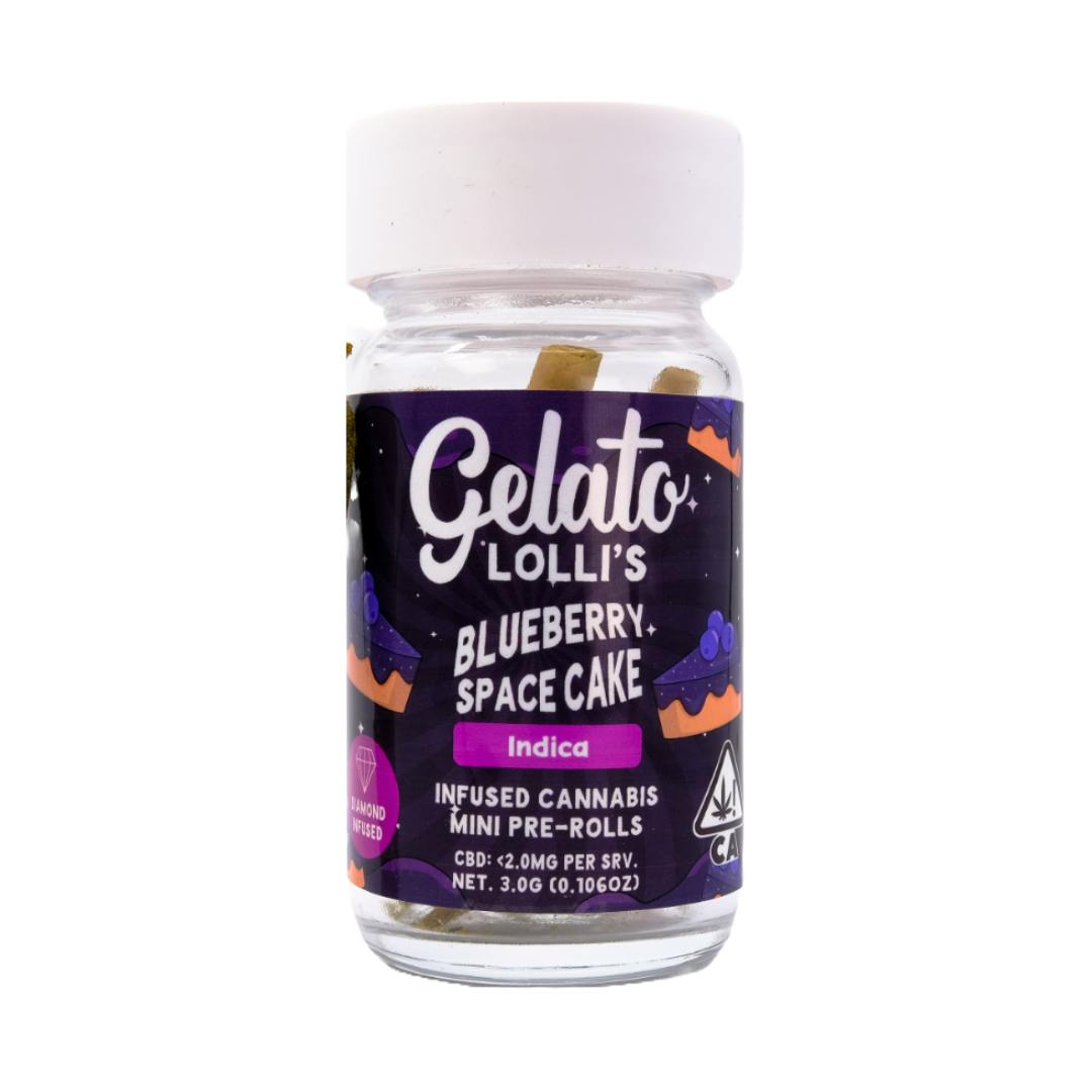 Gelato - — Blueberry Space Cake