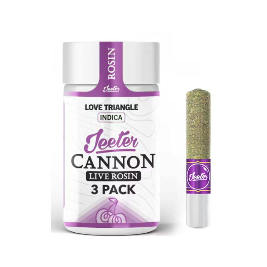 Baby Cannon - 3pk Live Rosin Infused Prerolls - Pineapple Trainwreck