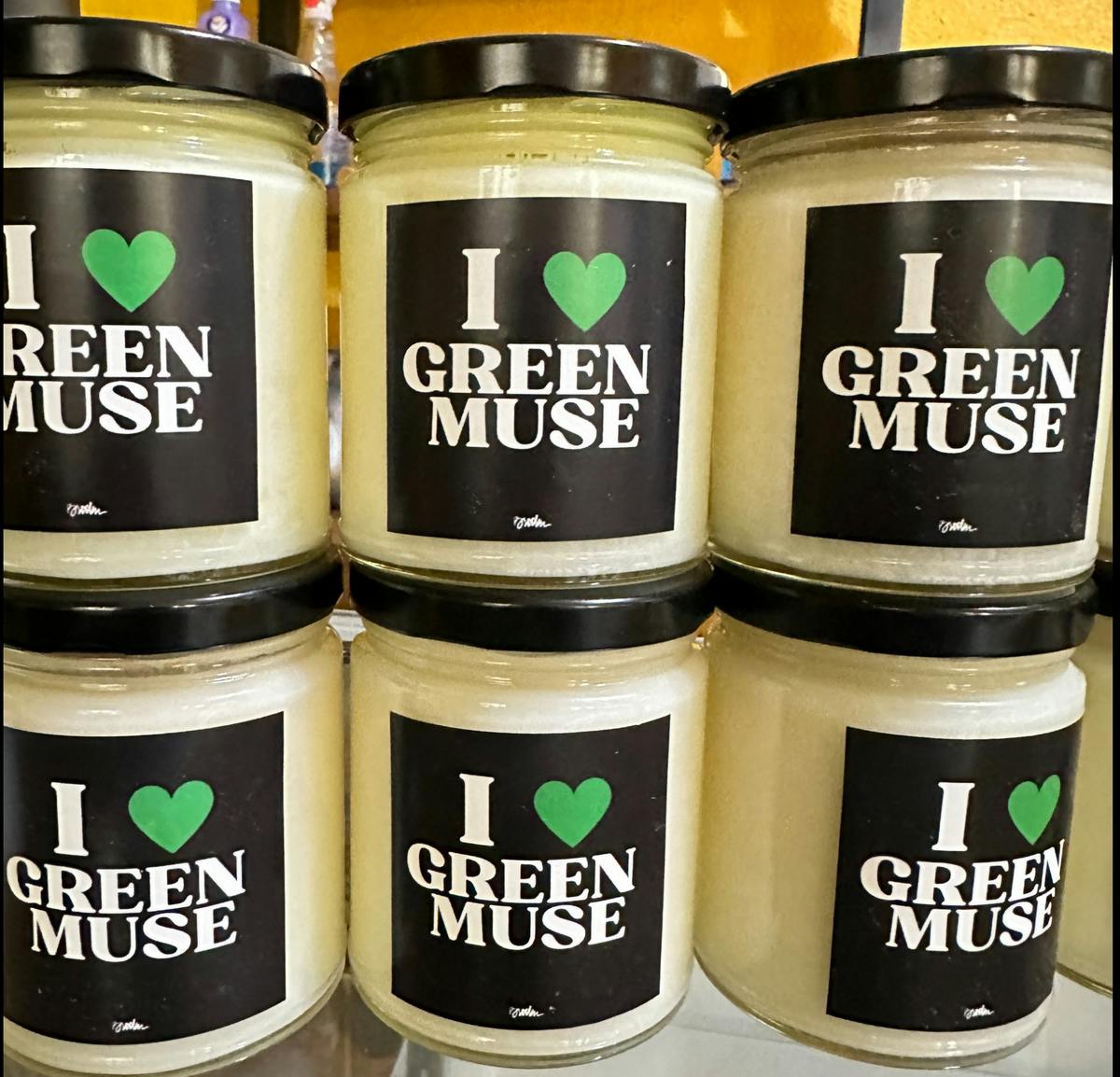 GREEN MUSE CANDLES