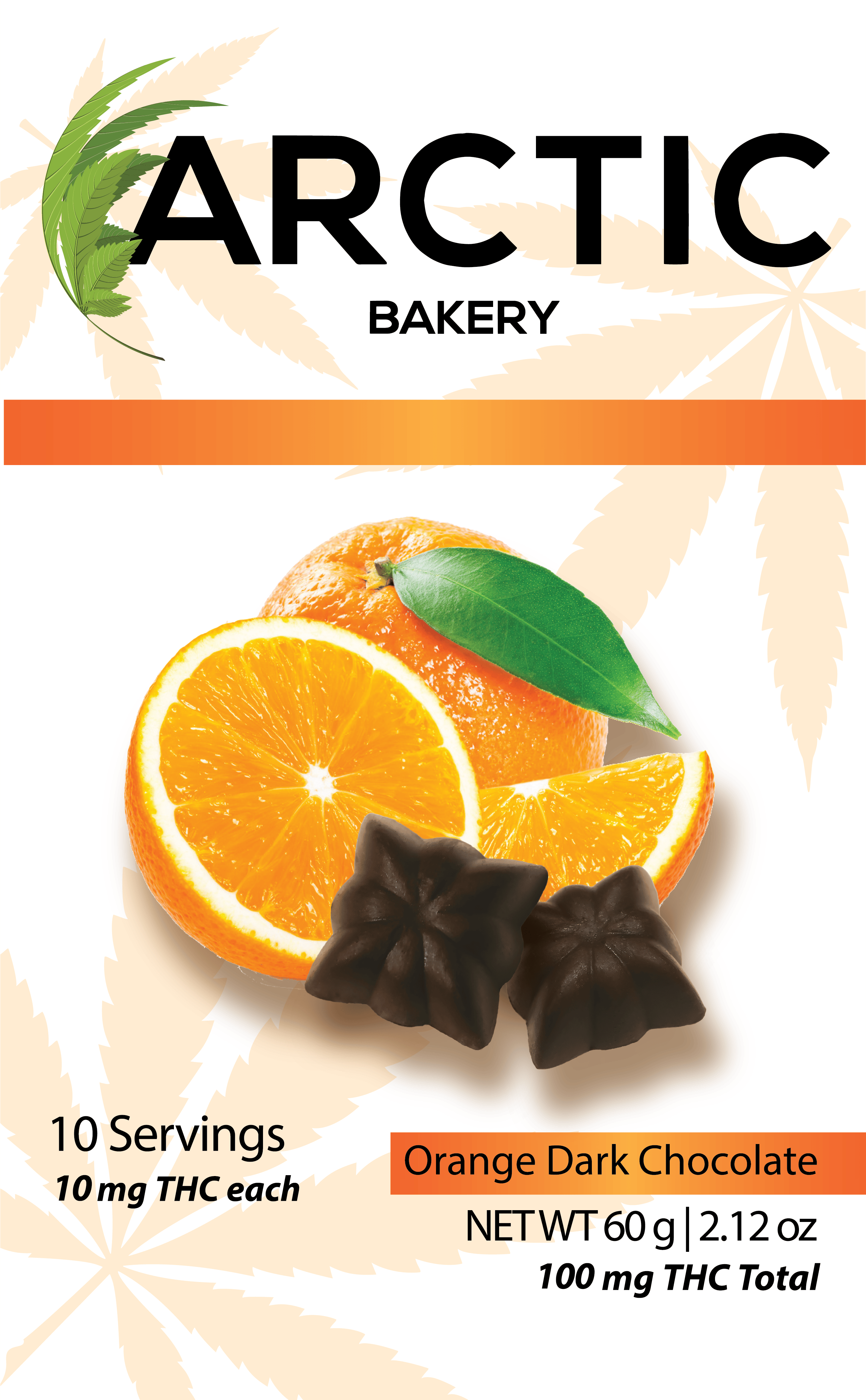 Orange Dark Chocolate 100mg
