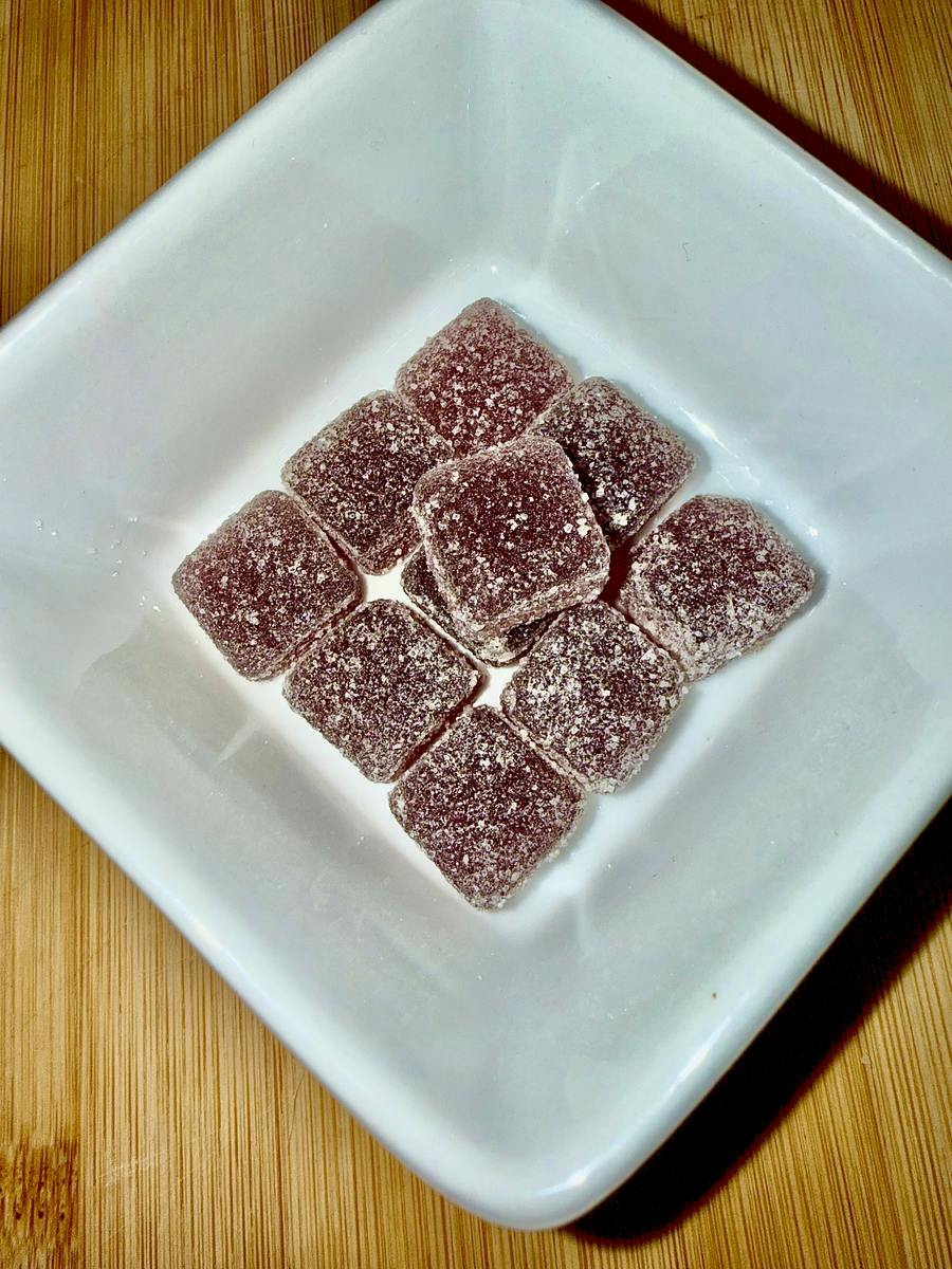 Organic Mixed Berry Gummy Square