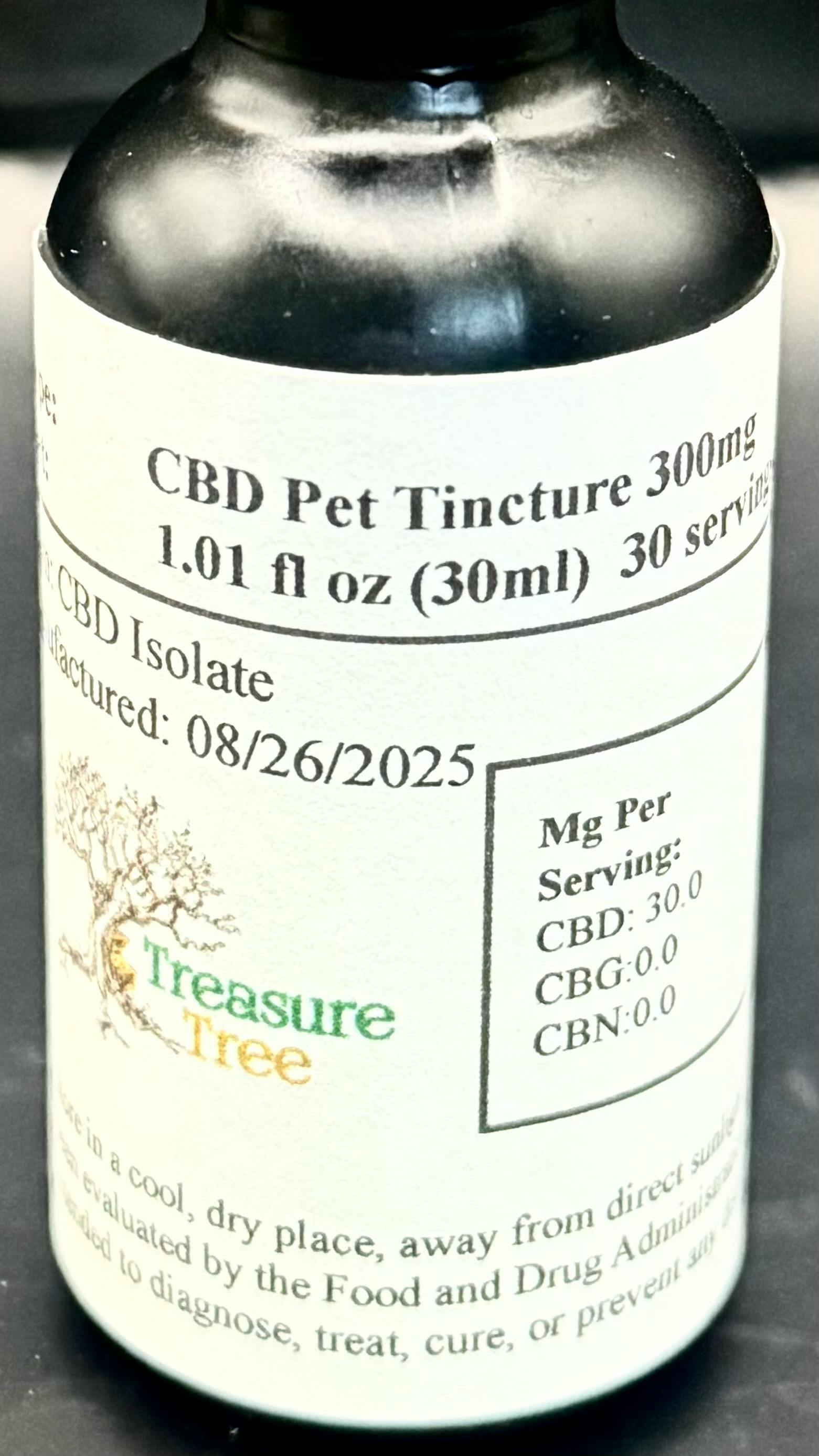 1:1 Pet Tincture 300mg