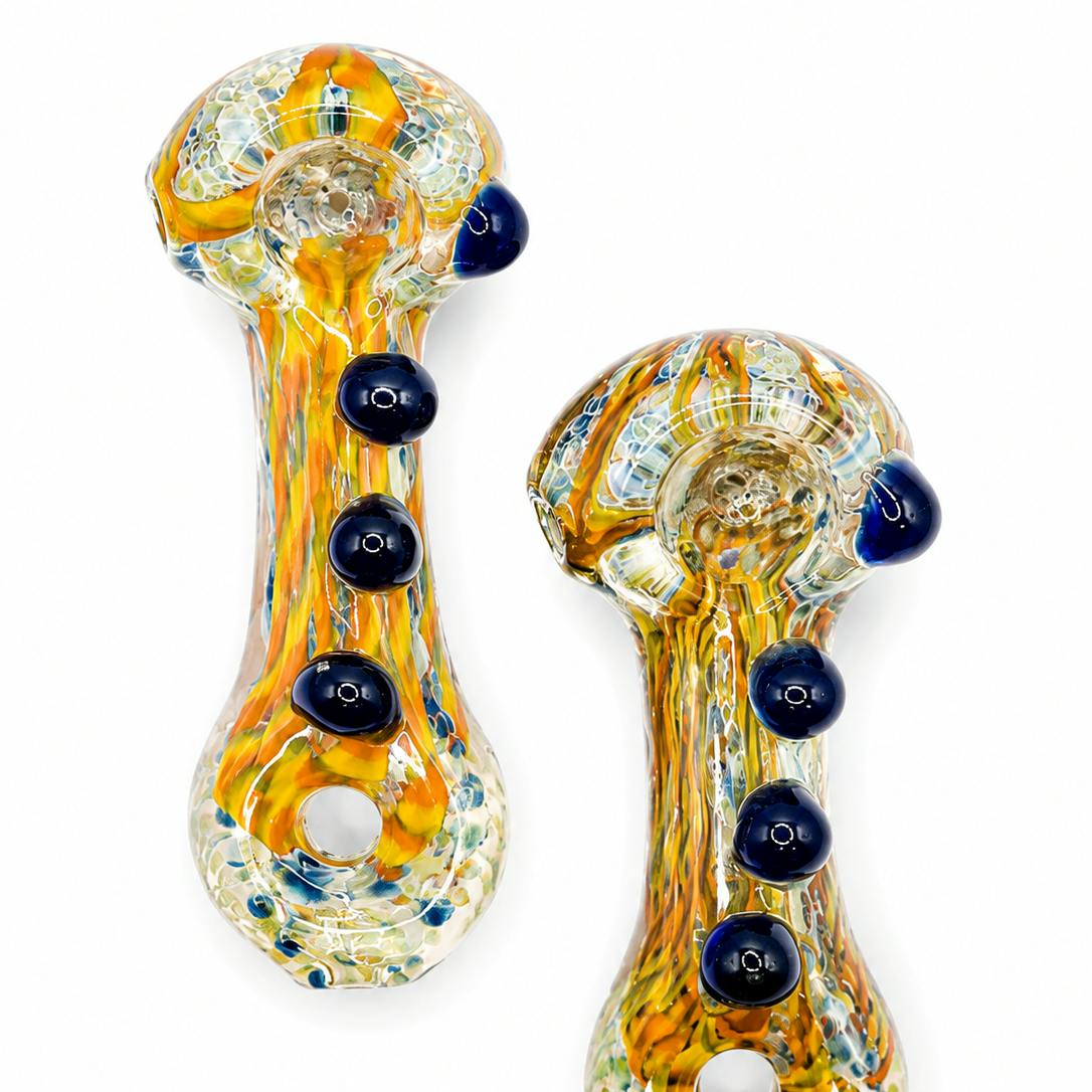 Flat Mouth Fumed Pipe $15