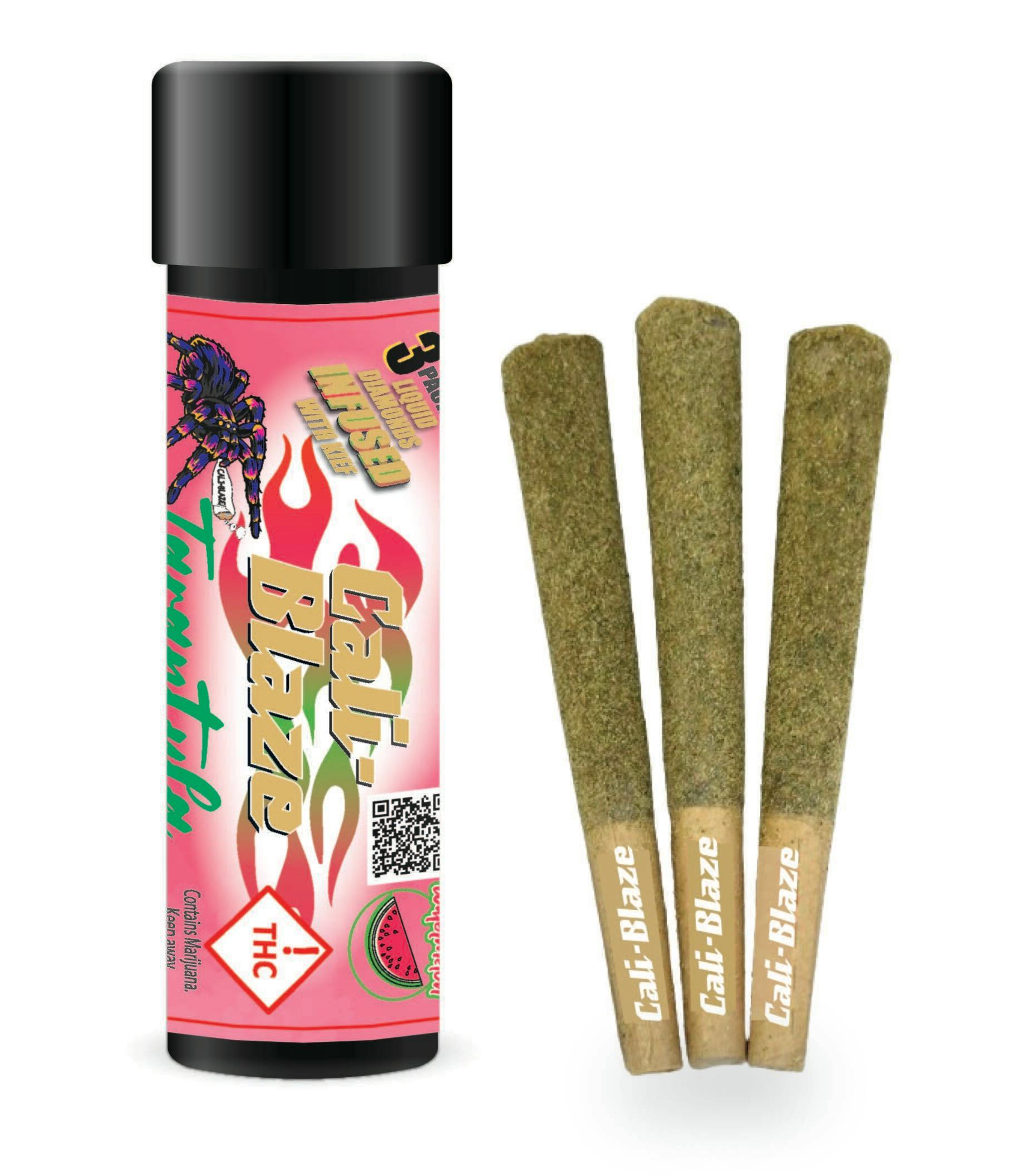 Cali Blaze - Tarantula Infused 3 pack - - Watermelon - 3g