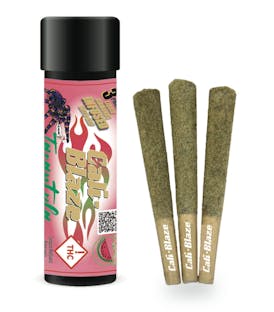 Cali Blaze - Tarantula Infused 3 pack - - Watermelon - 3g