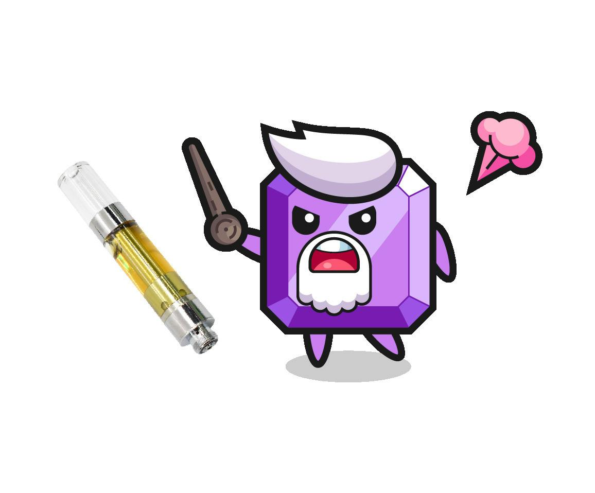 Midwest Extracts | Granddaddy Purp | 510 Vape Cart,