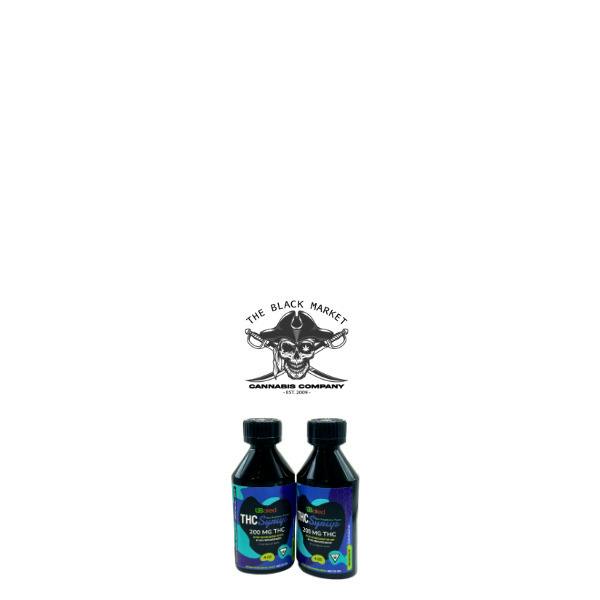 Ubaked Blue Raspberry THC Syrup,