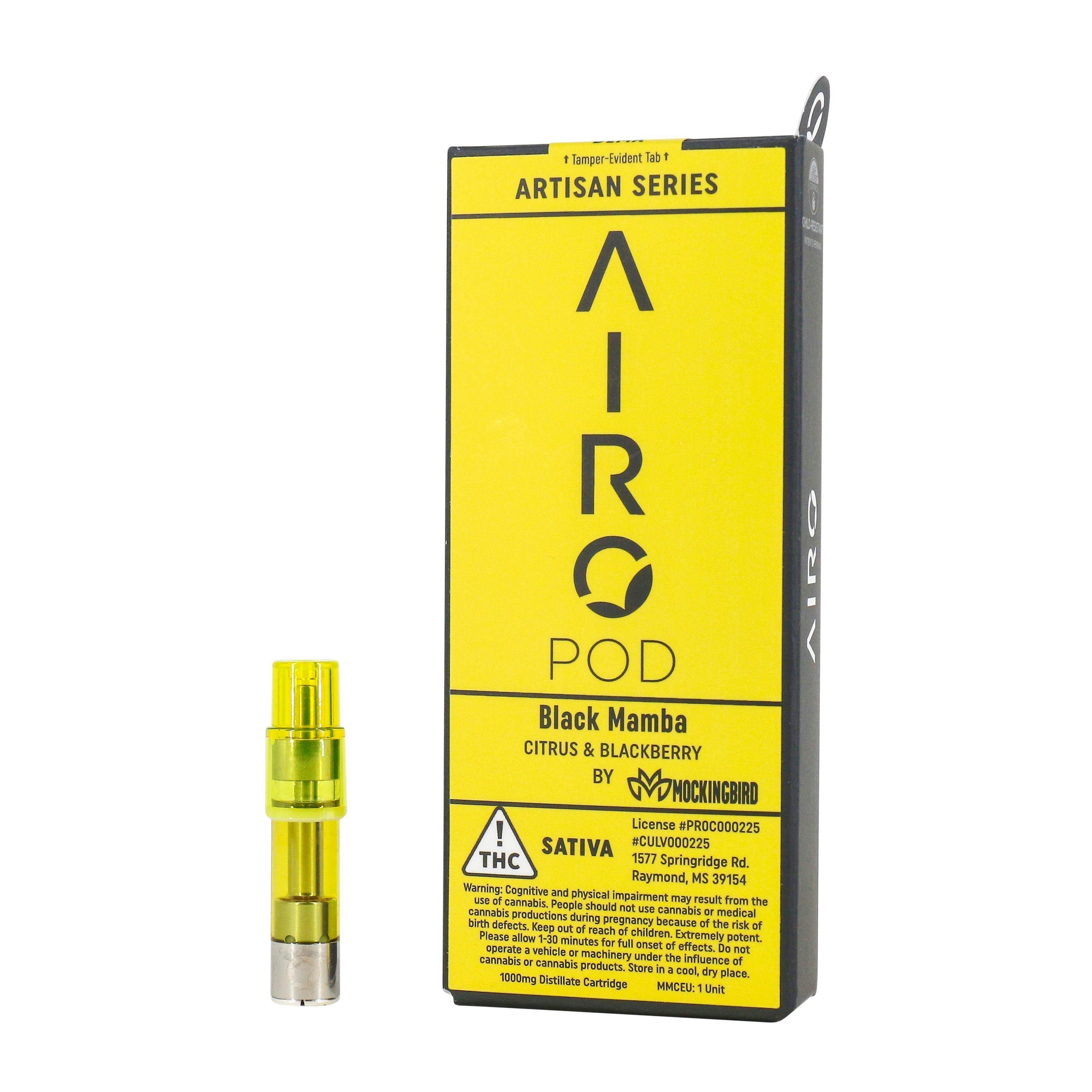 Black Mamba | AiroPod - Artisan Series | 1g Pod by Airo Brands