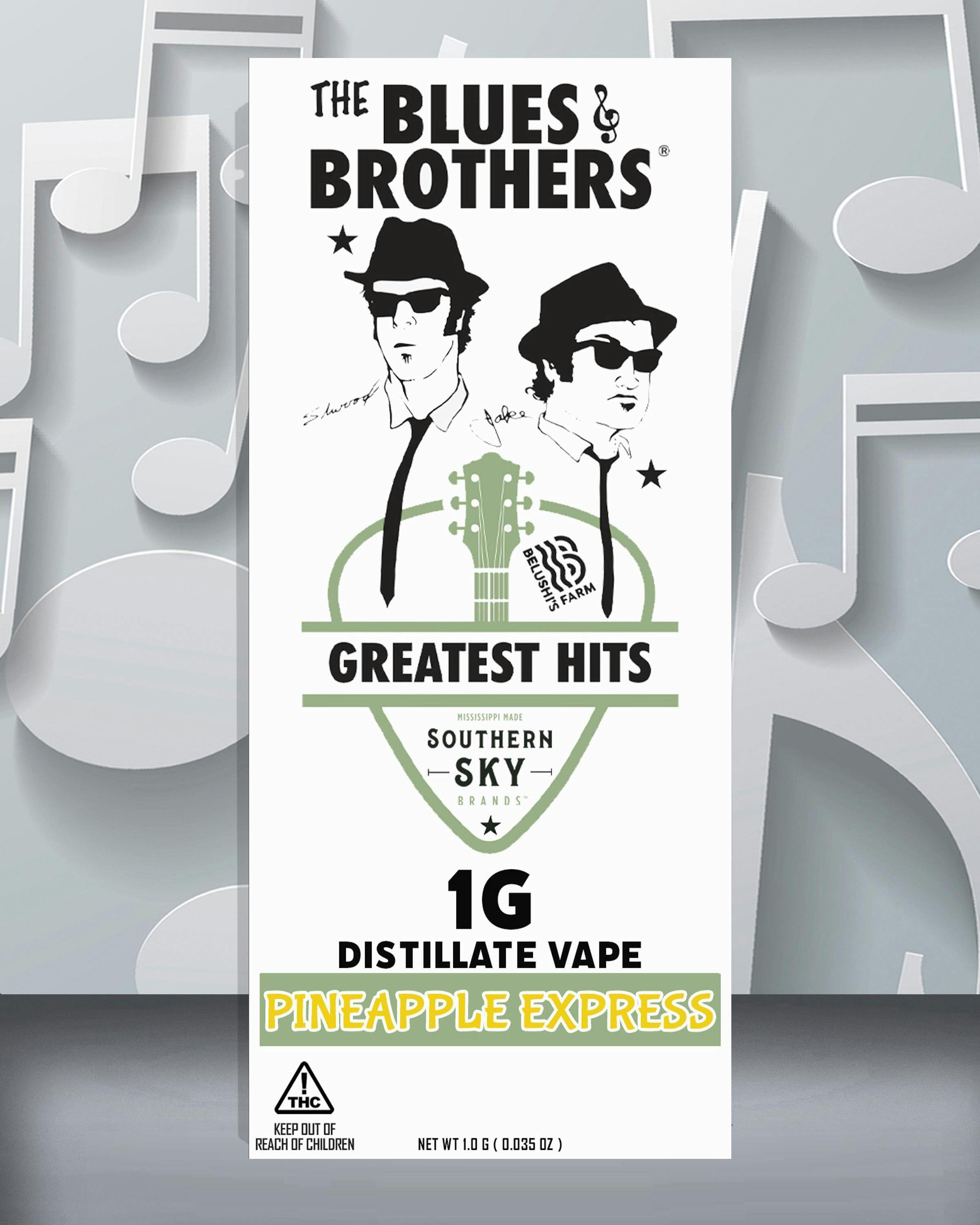 Blues Brothers| Pineapple Express (H) Cartridge| 1g