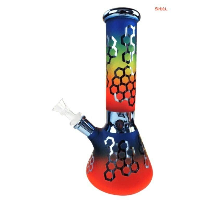 SirEEL 10" Rainbow Beaker Bong