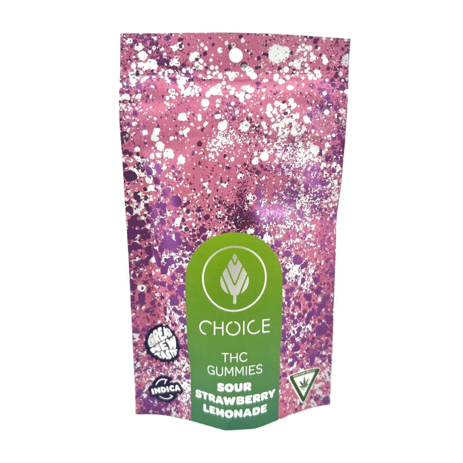 SOUR STRAWBERRY LEMONADE - 100MG at Hikers Cannabis
