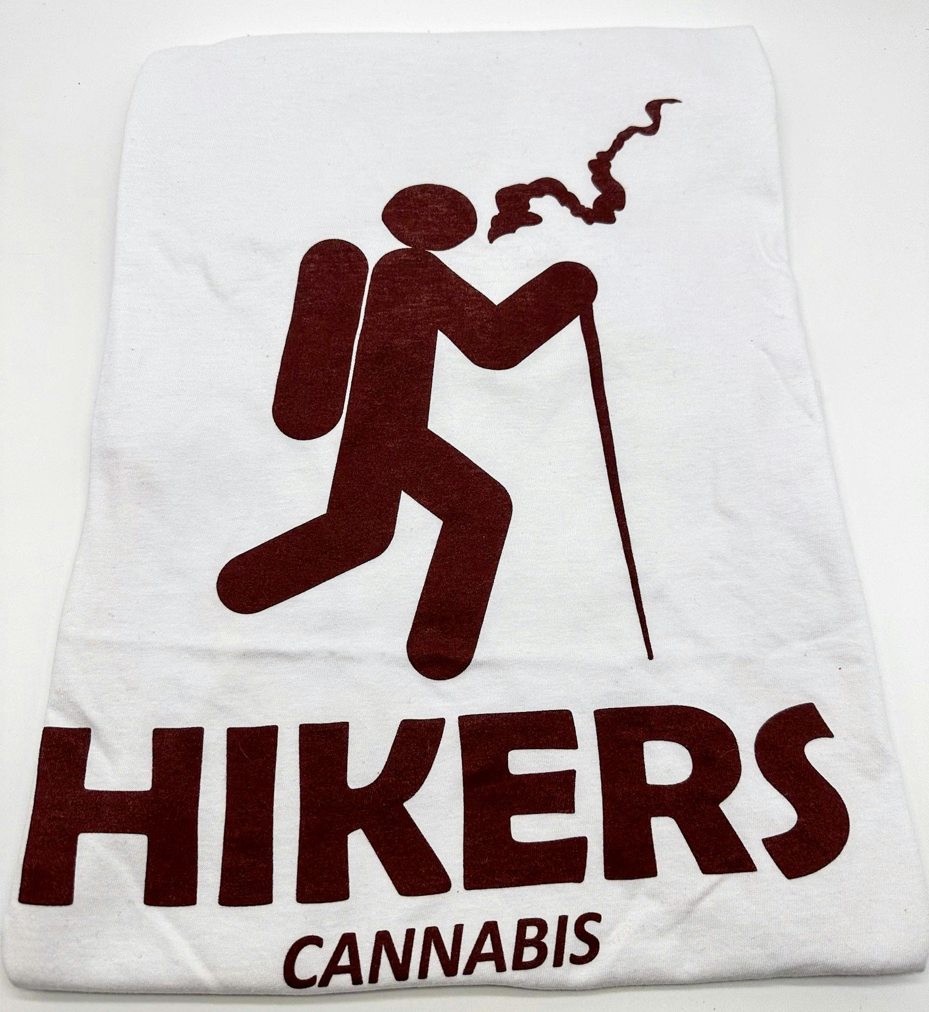 TSHIRT- WHITE W/ BROWN LOGO