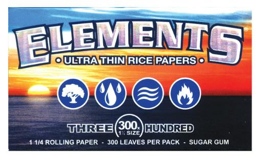ELEMENTS 1 1/4 ULTRA THIN 300COUNT