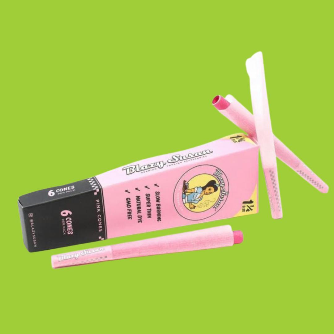 Blazy Susan 1 1/4 Cones - Pink