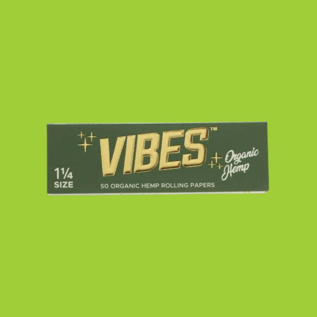 Vibes Organic Hemp Papers (1&1/4)