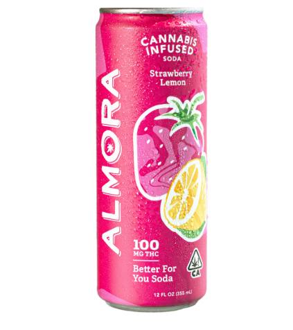 Prebiotic Soda Strawberry Lemon
