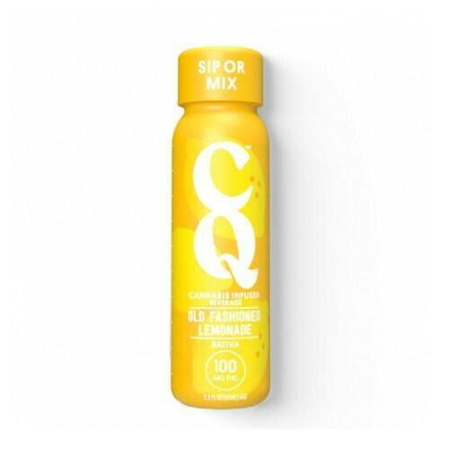 Cannabis Quencher Old Fashioned Lemonade Shot 100mg 2.2oz (1ct)