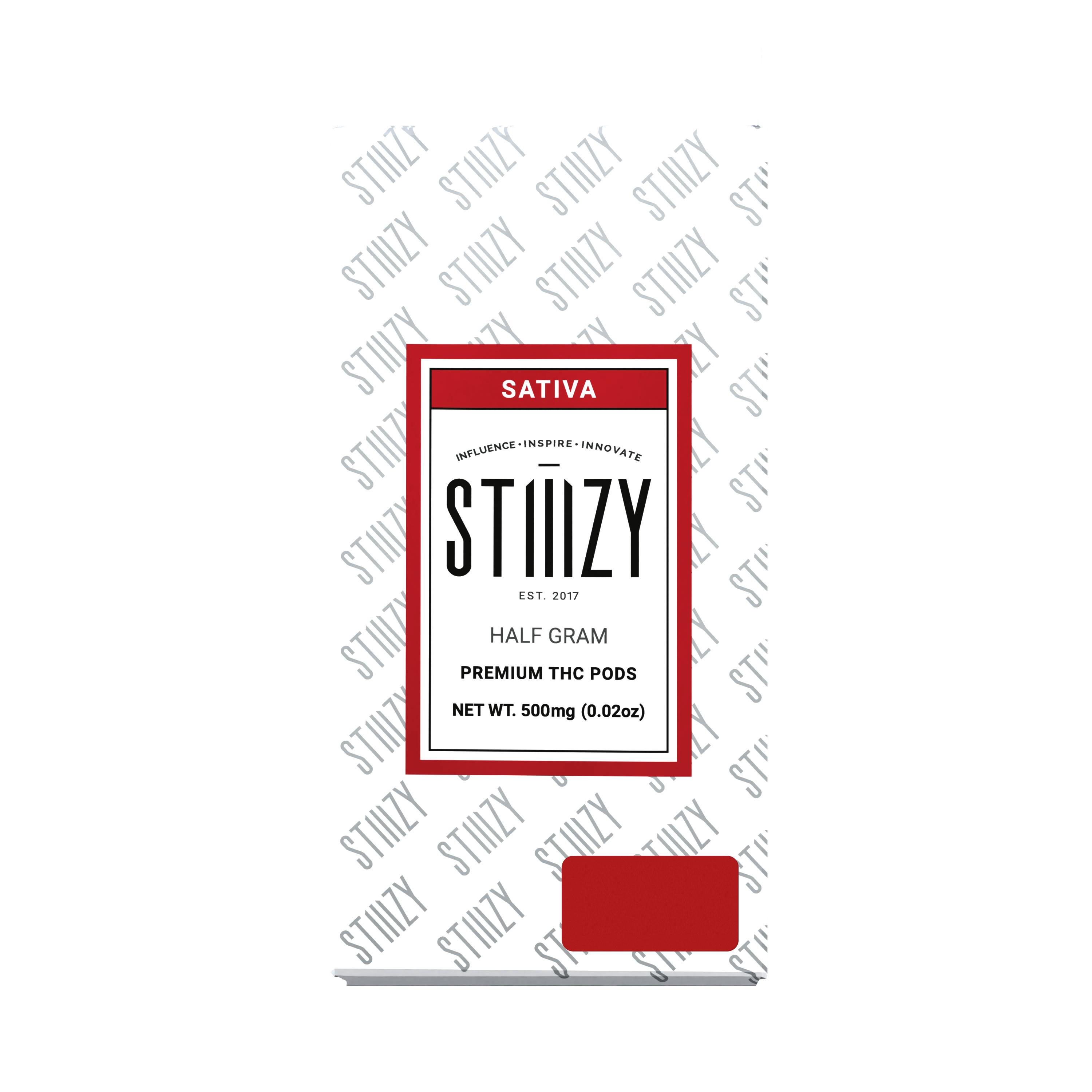 STIIIZY Sativa OG THC Pod 500mg - Sour Diesel
