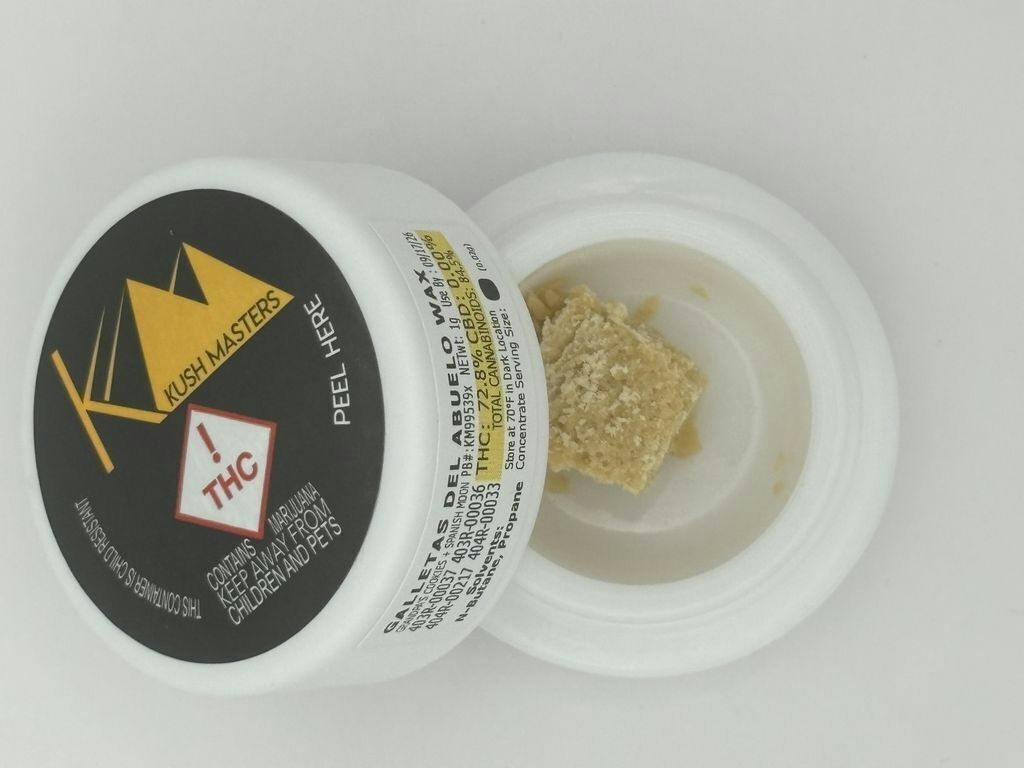 Kush Masters Galletas Del Abuelo Wax 1 g