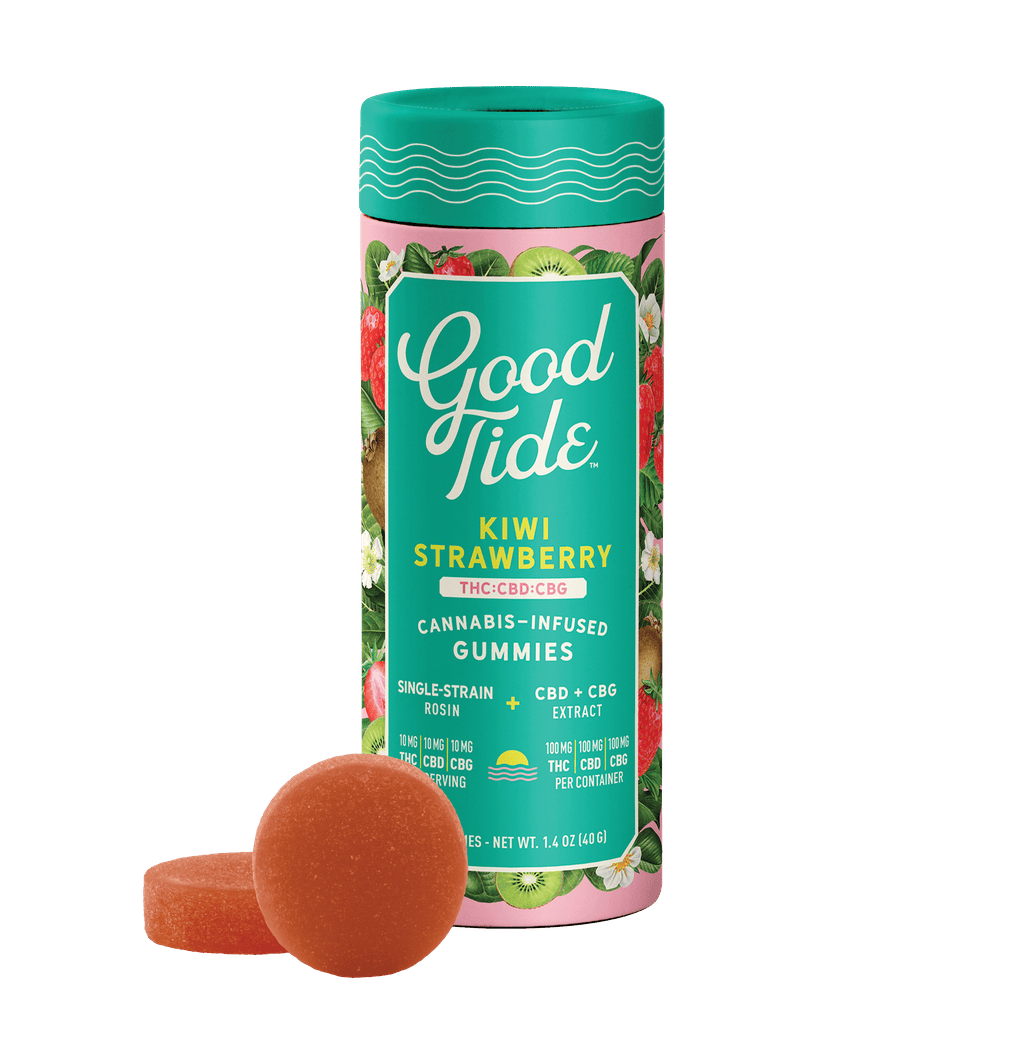 Kiwi Strawberry 1:1:1 CBG Rosin Gummies