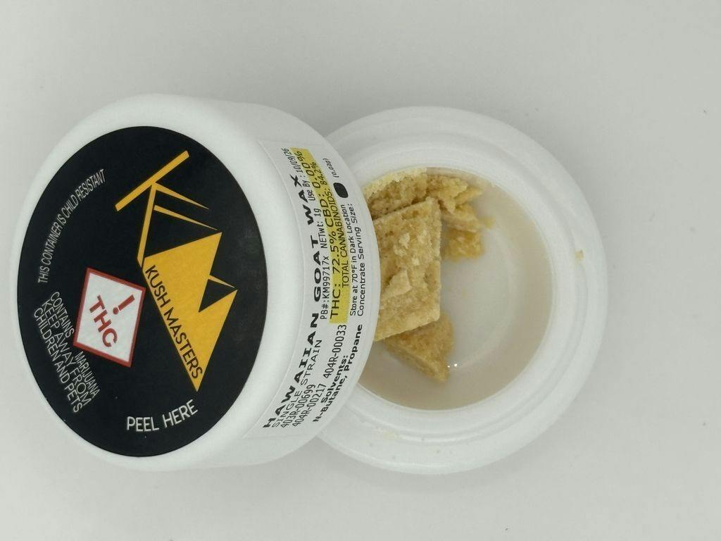Kush Masters Hawaiian Goat Wax 1 g