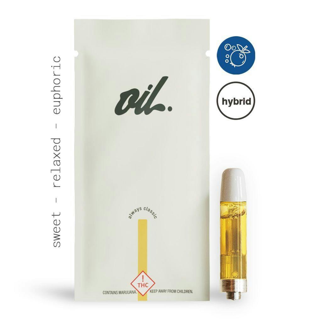 Oil Blueberry Bubble Cartridge 1 g