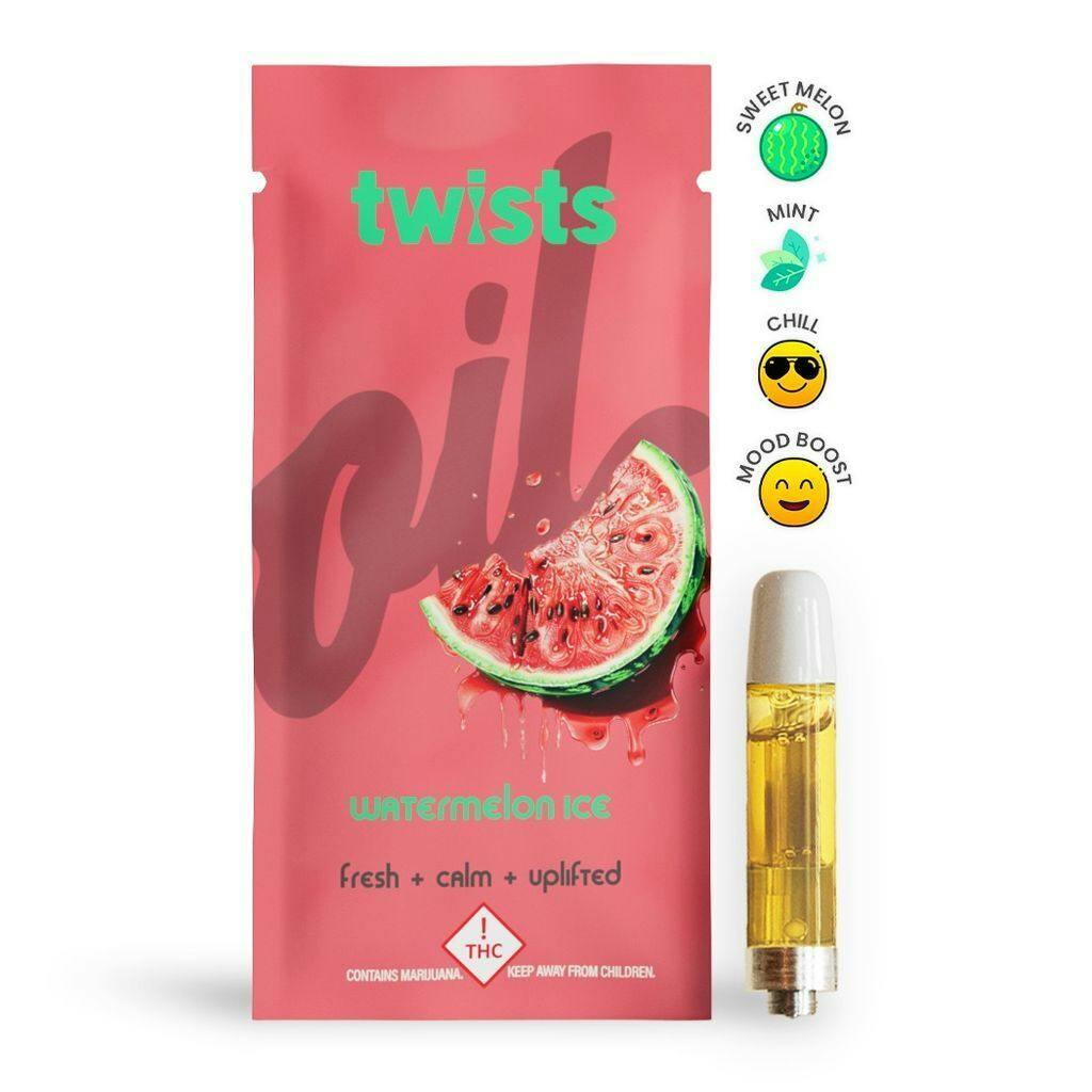 Oil Flavored Watermelon Ice Cartridge 1 g