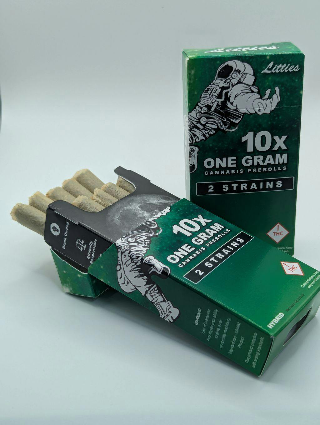 Litties Specimen X & Bam Bam Preroll 10-Pack 10 g