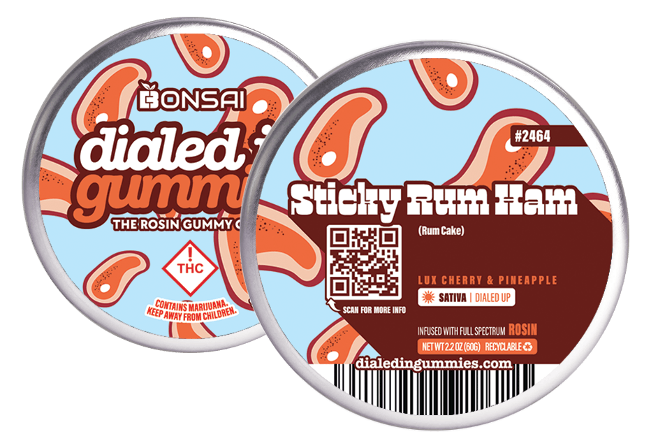 Sticky Rum Ham Gummies