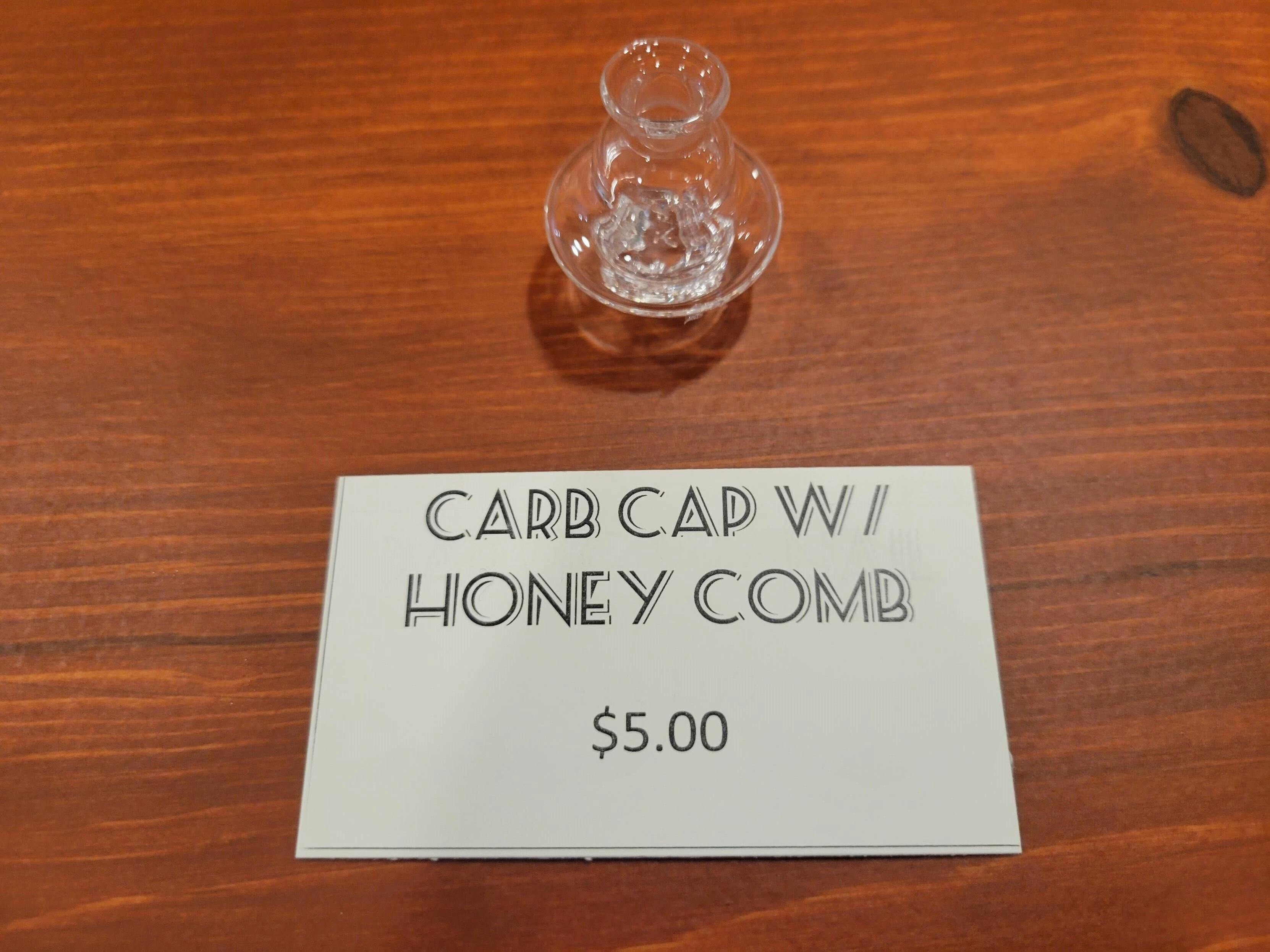 Clear carb cap w/honey comb for tornado banger
