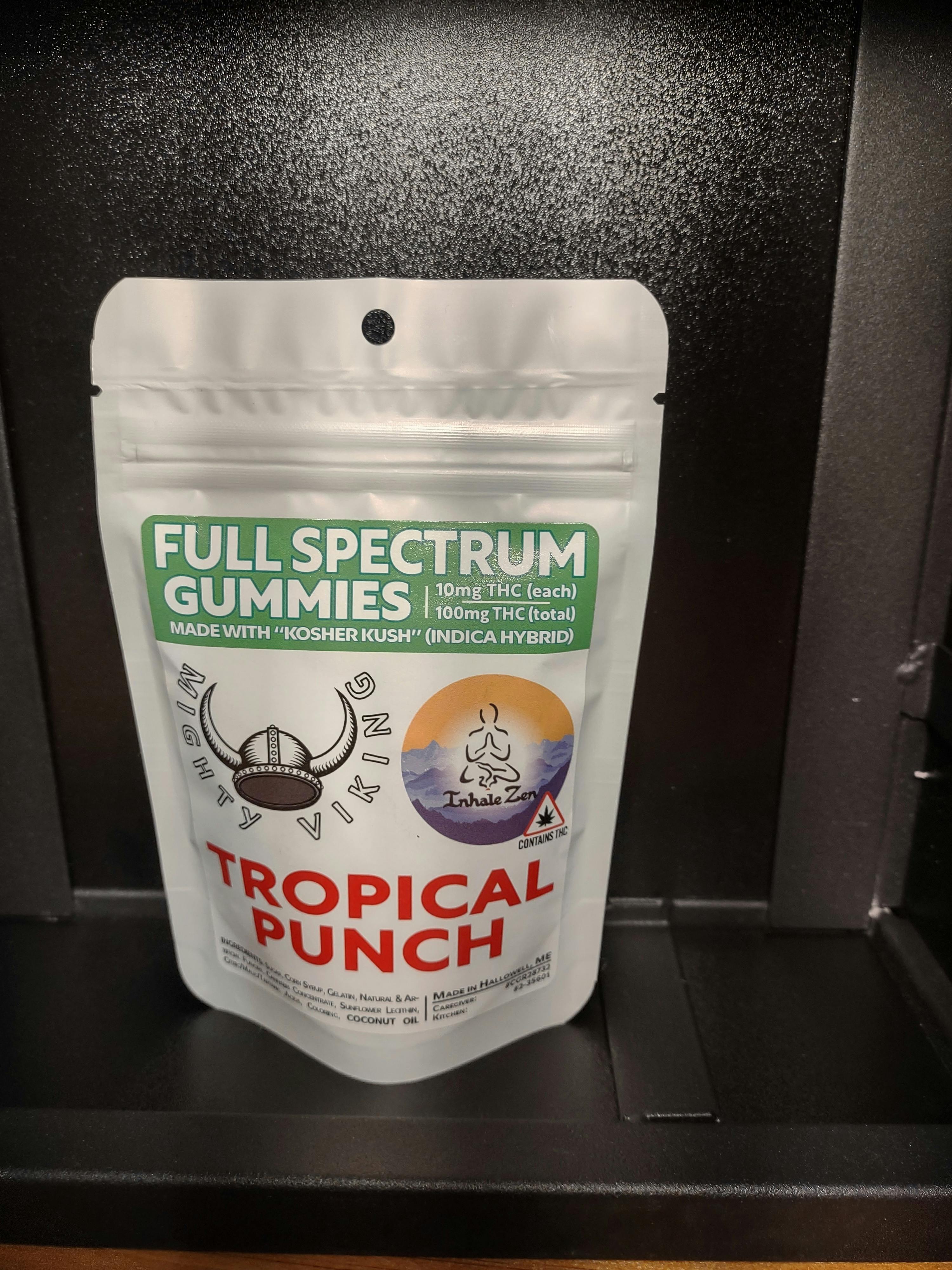 MV/IZ 100mg Indica Gummies- KK Tropical Punch