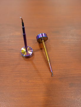 4" Rainbow Carb Cap w/ Dab Tool