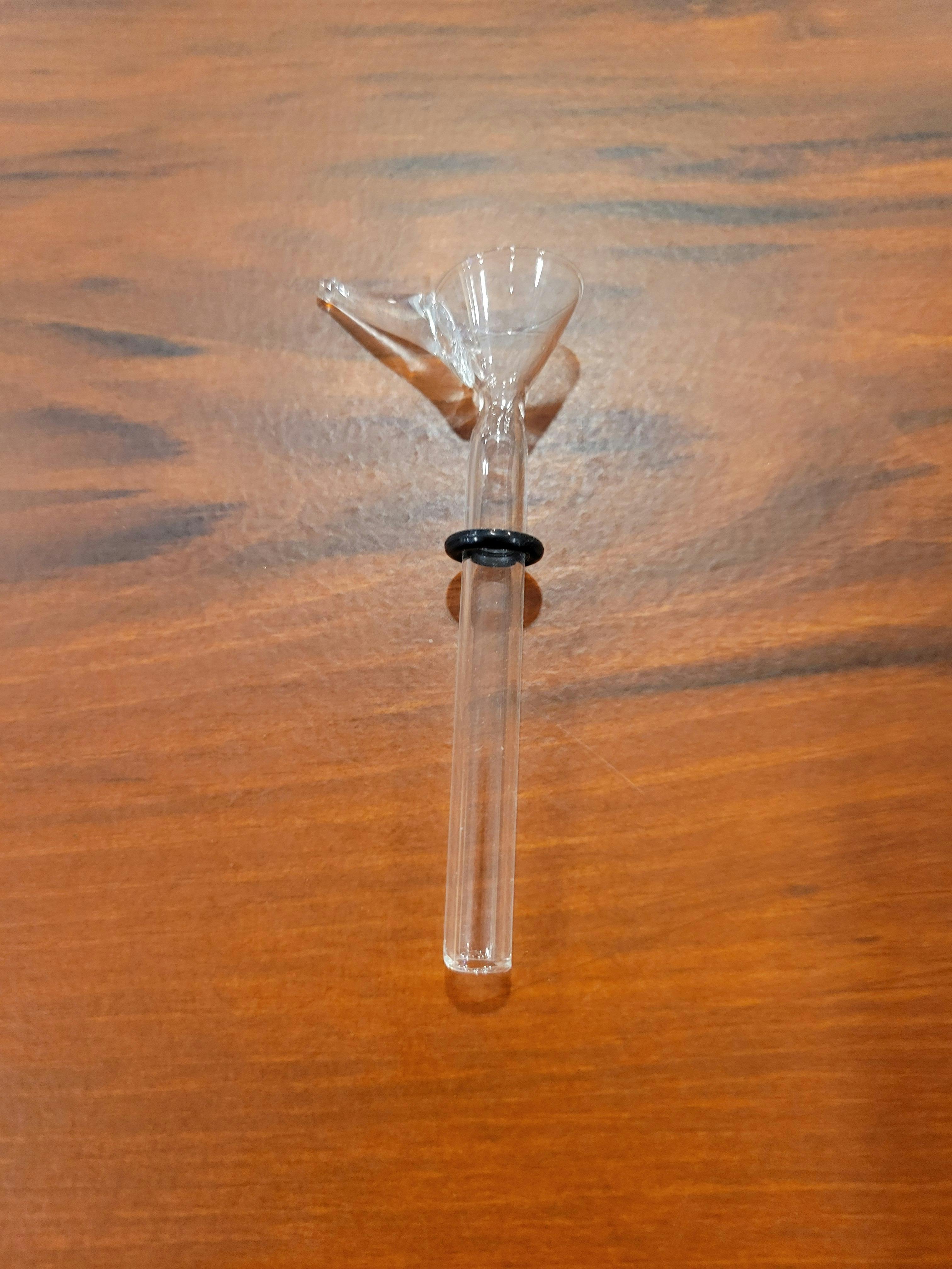 Clear Handle Cone Slide at Lakewood Cannabis