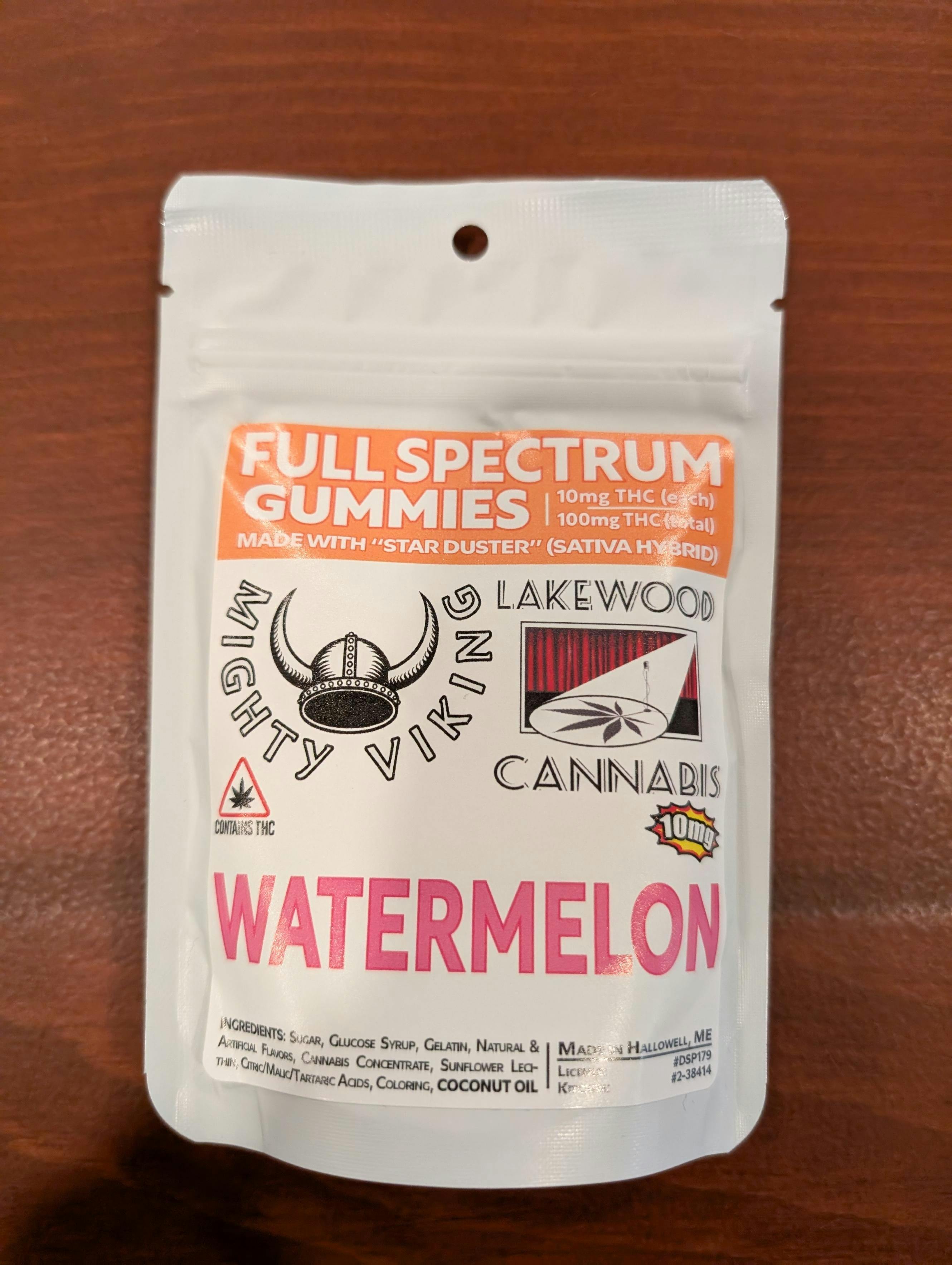 MV/IZ 100mg Sativa Gummies- SDR Watermelon
