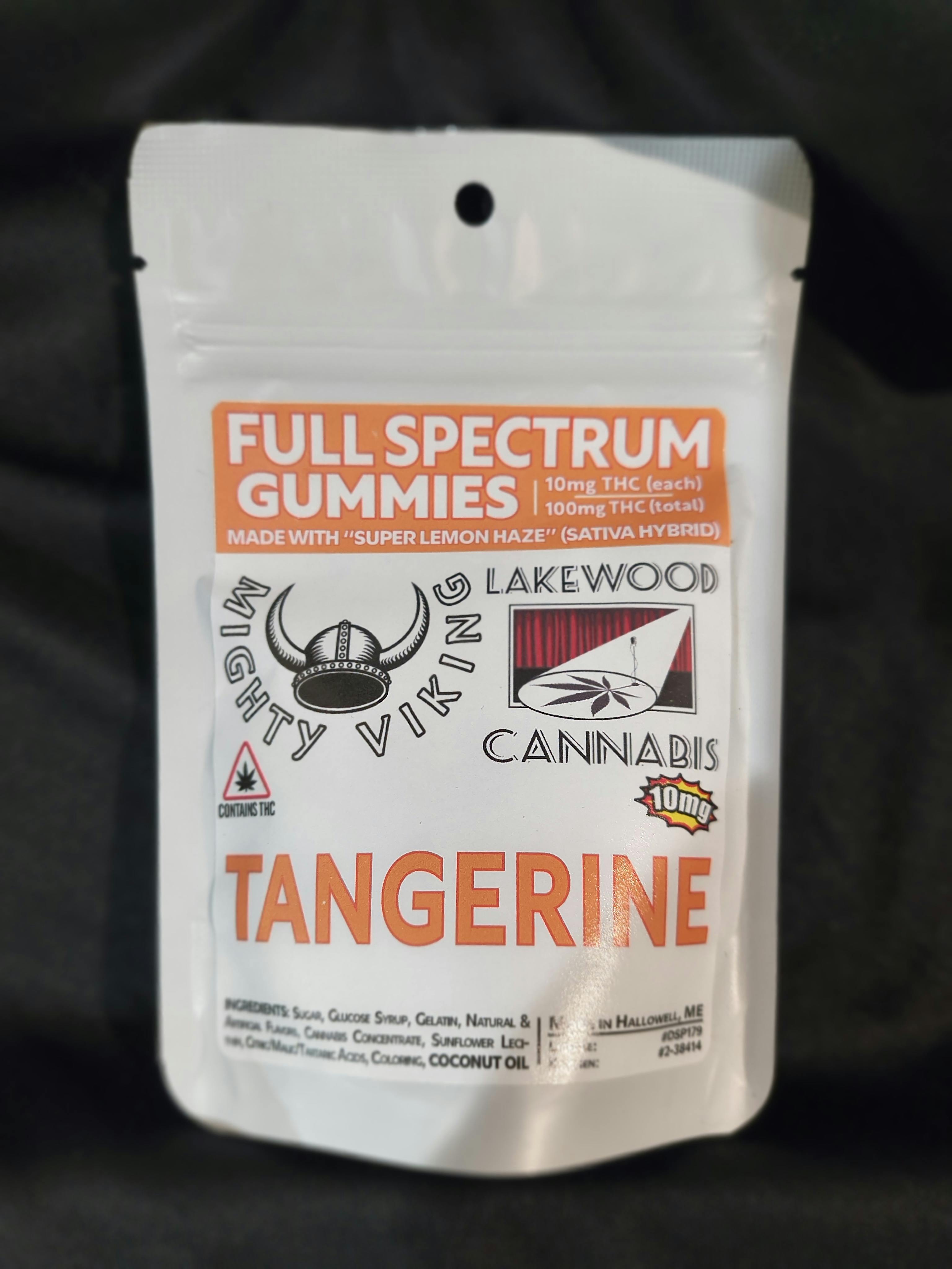 MV/IZ 100mg Sativa Gummies- SLH Tangerine