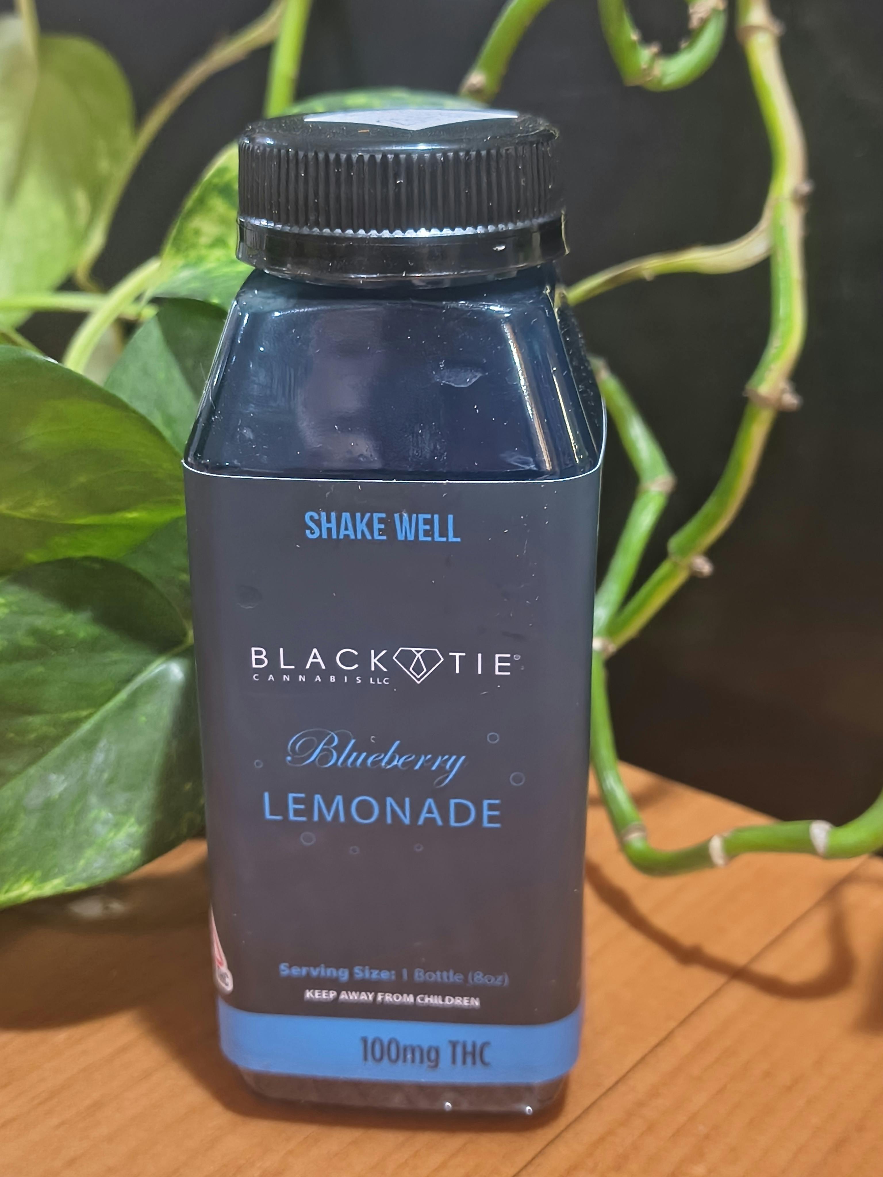 Black Tie 100mg Drink- Blueberry Lemonade at Lakewood Cannabis