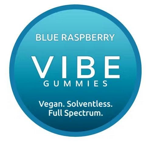 Vegan Live Rosin Blue Raspberry Gummies 10pk