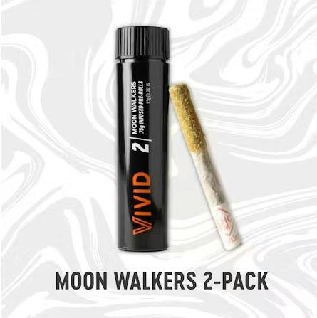Rainbow Guava + Florida Kush | Moon Walkers Infused PreRoll 2pk
